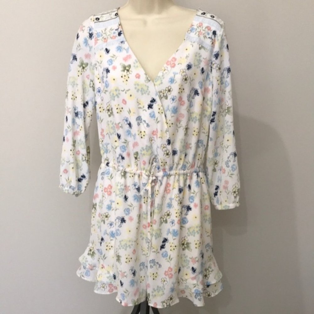 KAARI BLUE - Floral Romper Dress, XS,  NWT $100